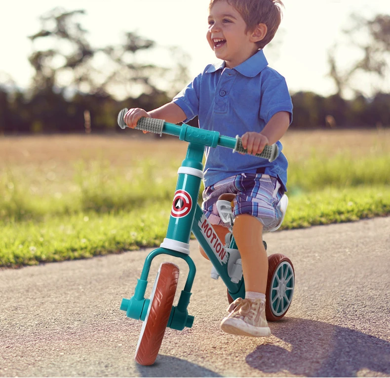 2 в 1 Детский многофункциональный трехколесный велосипед|Каталки-пушкары