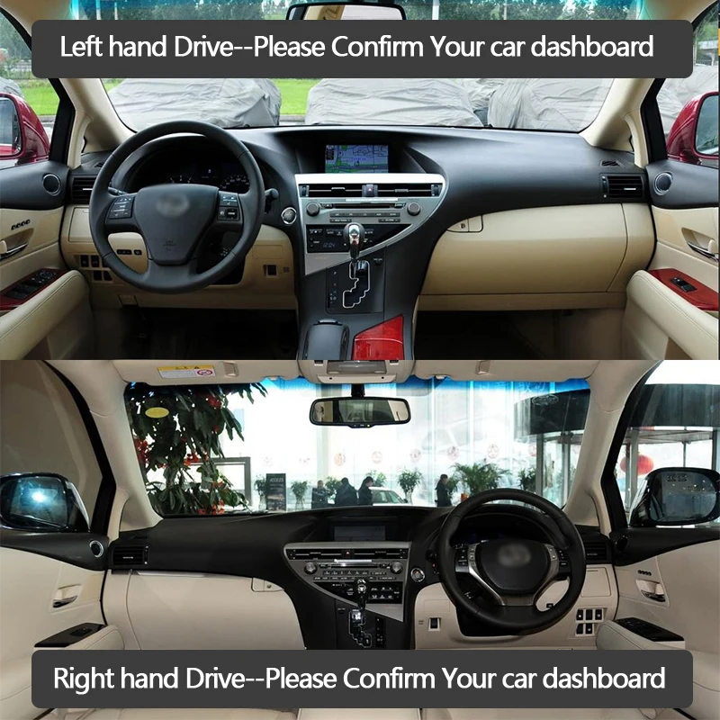 Противоскользящий коврик для Lexus RX 2010 ~ 2015 AL10 накладка на приборную панель