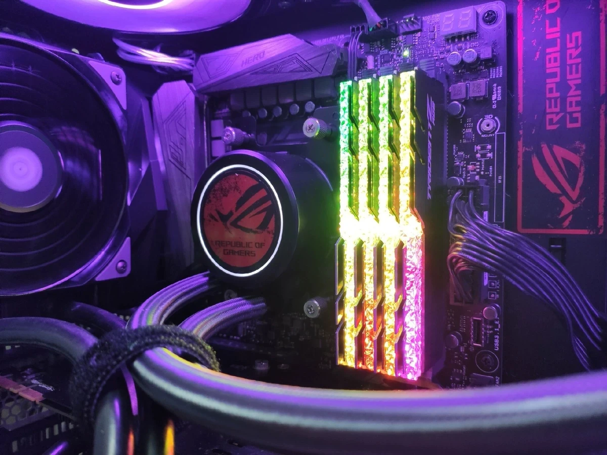 Модуль светильник Guide Bar Mod для G Skill Trident Z Neo RGB изменение на королевскую серию