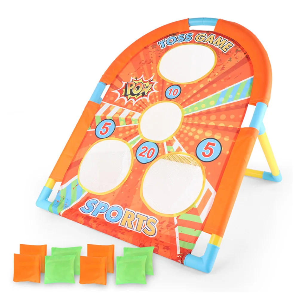 

Игрушка-пазл для детей и родителей, интерактивный игровой домик с мешком для песка, для детского сада, спортивные игрушки