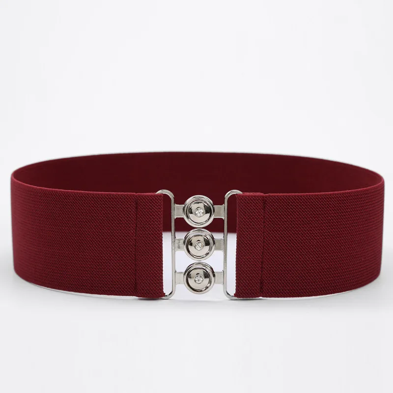 Женский эластичный широкий ремень толстый винтажный Тотем с принтом кожаный