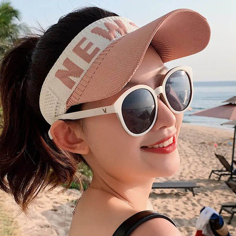 

Pretty Evil Eye Hats Baseball Cap Fisherman Hat Alphabet Empty Cap Running Sunshade Breathable stripes flexible Hat Men Women