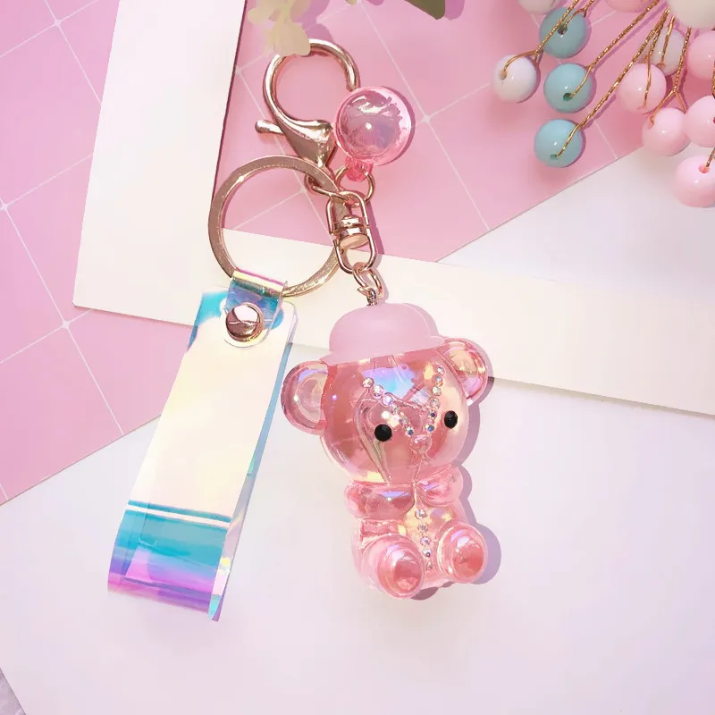 

Fashion Alexis Key Chain Car KeyChain Girl Bag Handbag Luggage Accessories Pendant Ornament Lovers Small Gift