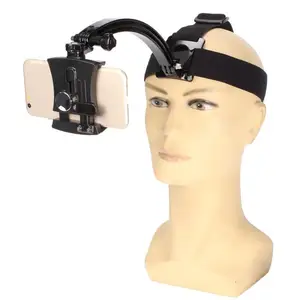 phone head mount smartphone strap for vlog recording mobile phone holder outdoor sports first person view video for iphone free global shipping