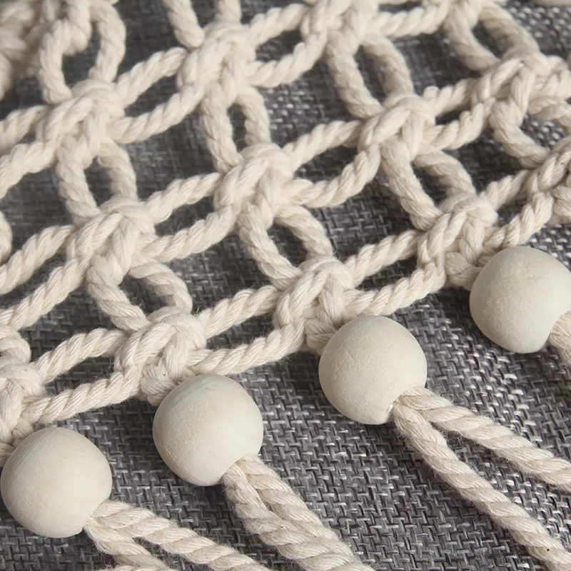 Прямая поставка в скандинавском стиле ручной работы макраме настенный хлопковый