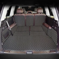 best quality special car trunk mats for mercedes benz gls 580 2022 6 7 seats x167 boot carpets cargo liner for gls580 2021 2020