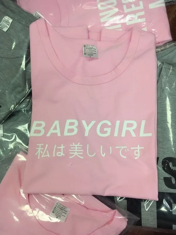 Для младенцев девочек harajuku футболка Tumblr вдохновил мягкий гранж папа бледно Harajuku