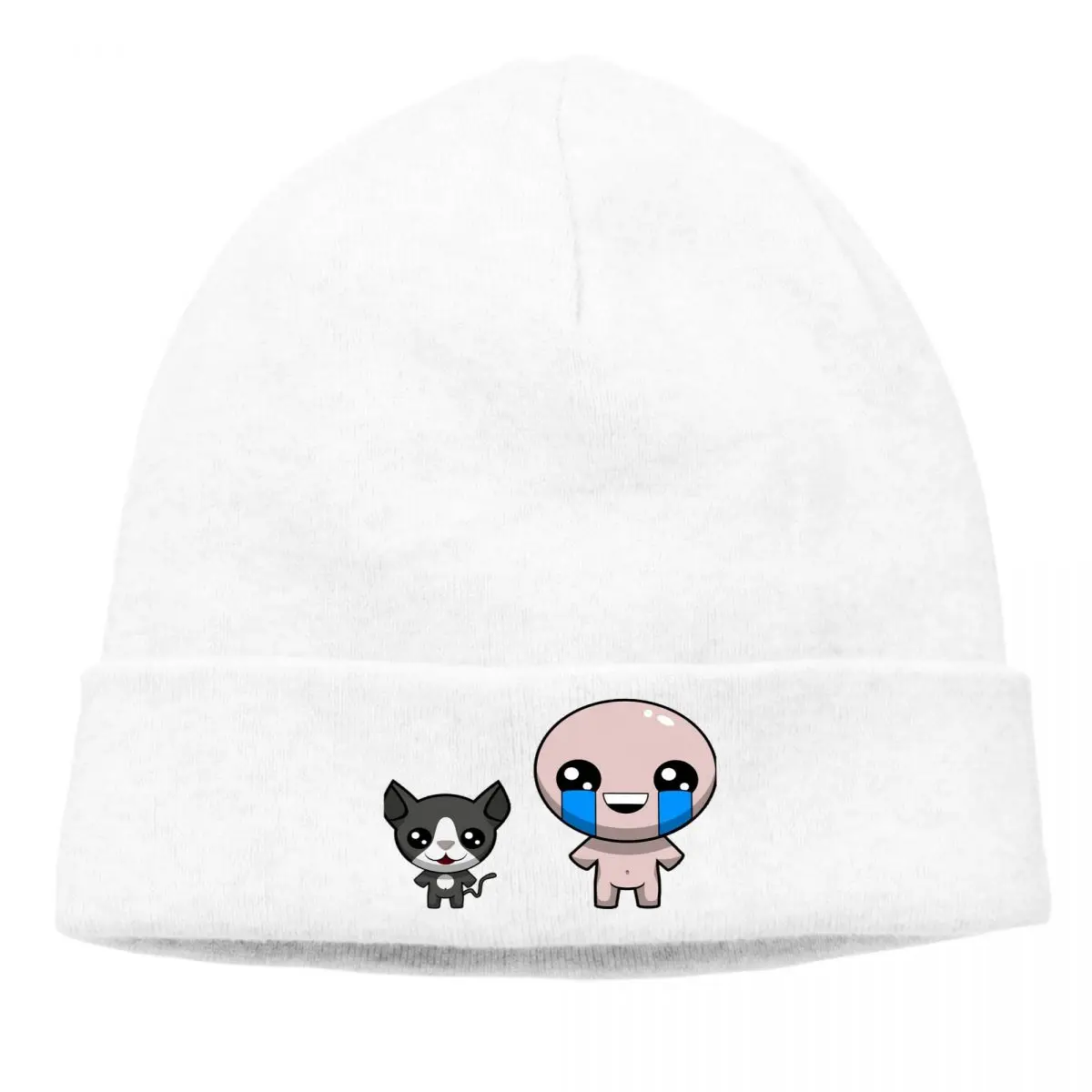 

Guppy Bonnet Homme Fashion Knitting Hat The Binding of Isaac Rebirth Wrath of the Lamb Skullies Beanies Caps Creative Cotton