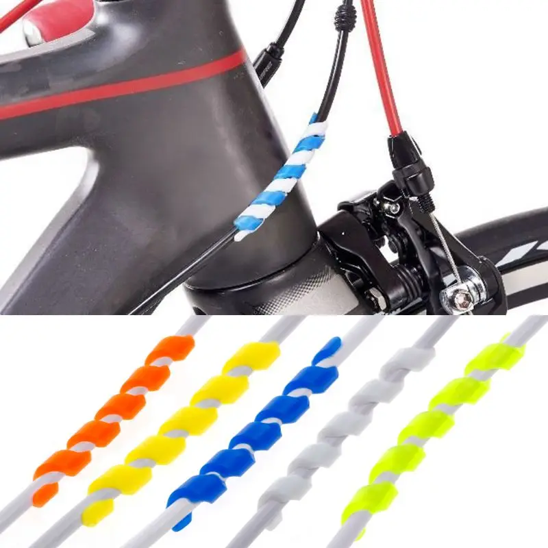 

Y1UC Bicycle Brake Cable Housing Protector Anti-friction Cycling Bike Line Pipe Wrap