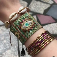 zhongvi miyuki bracelet women evil eye pulseras mujer moda 2020 bohemia jewelry turkish evil eye bracelets handmade armband gift
