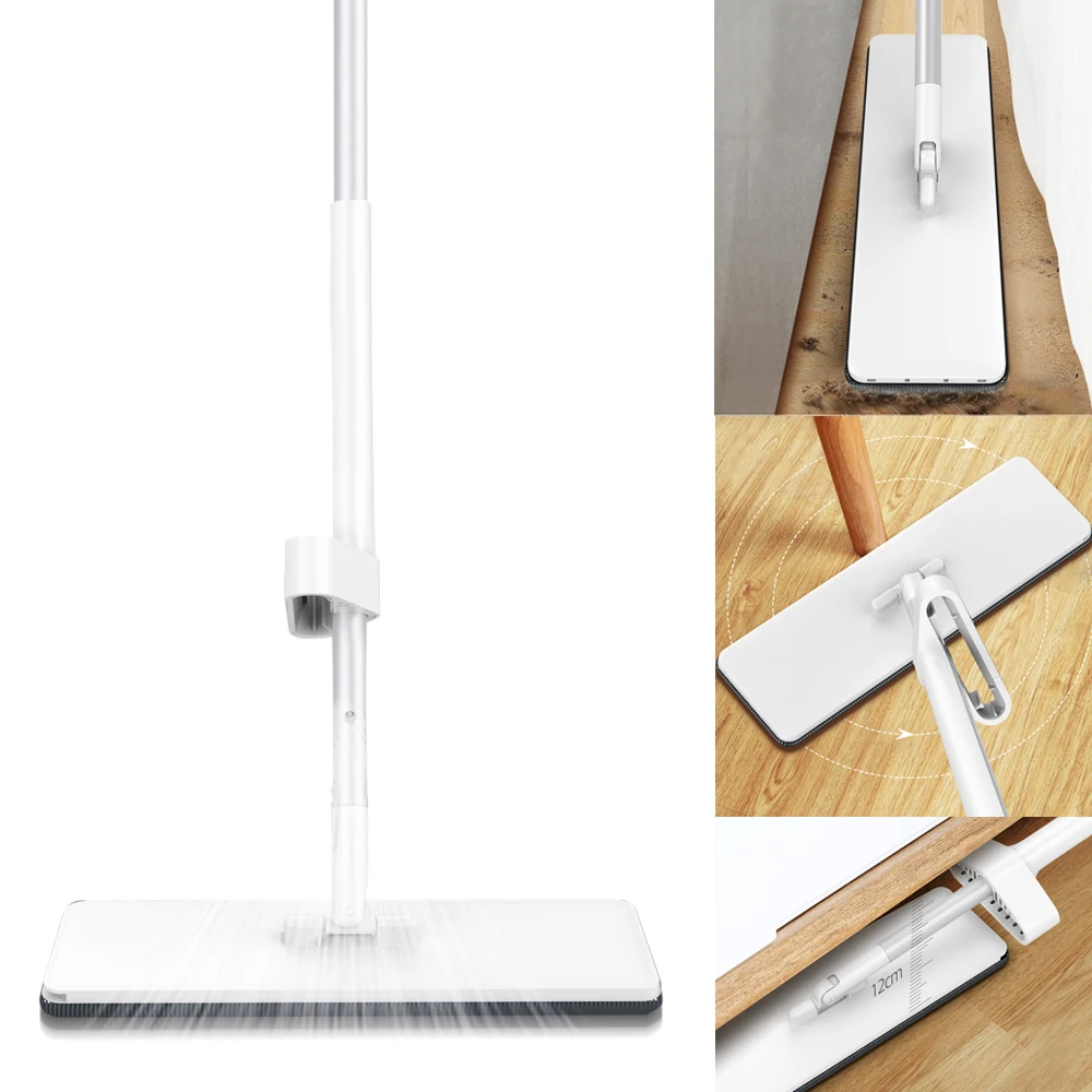 Швабра с распылителем без рук набор швабры из микрофибры для влажной и сухой