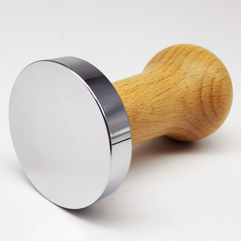 Пресс вскрышка для кофе 51 мм с деревянной ручкой|Темперы кофе| |