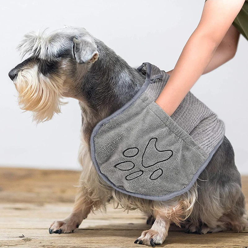 

1 шт. банное полотенце для домашних животных супер абсорбент Собака Банное Полотенце ультра-мягкой микрофибры быстросохнущие полотенце для...