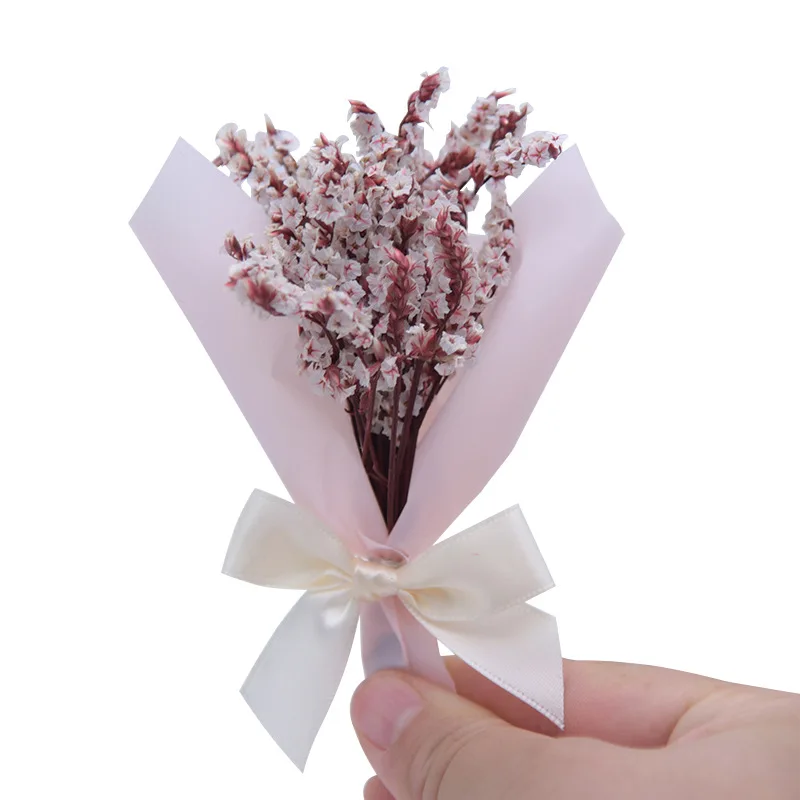 Свадебный подарок сухие цветы украшение стола для дома сушеный букет сделай сам