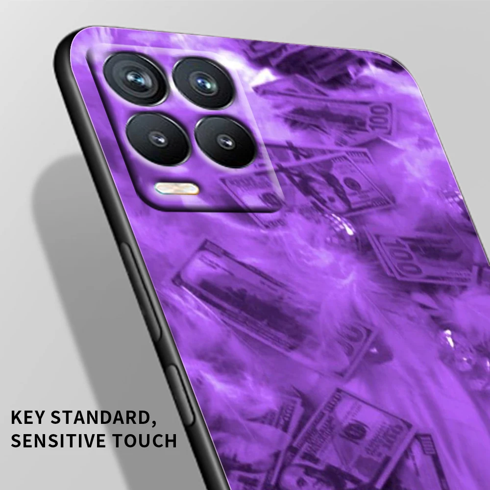Неоновый светильник фиолетового цвета для OPPO Realme Narzo 30 20 8 8i 7 6 5 3 2 Pro глобальная