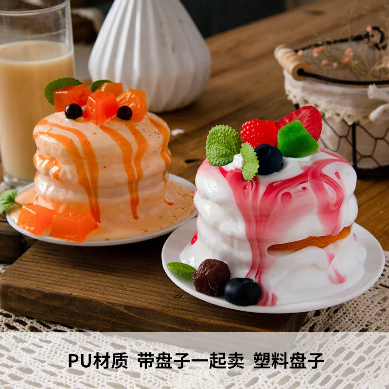 Artificial Cake Fake Cupcakes Simulation Realistic Food Faux Cakes Bread Dessert Decor Display Props Kitchen | Дом и сад