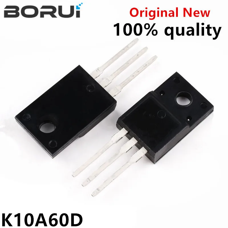 

10PCS K10A60D TO220F TK10A60D 10A60 TO-220F new and original IC Chipset