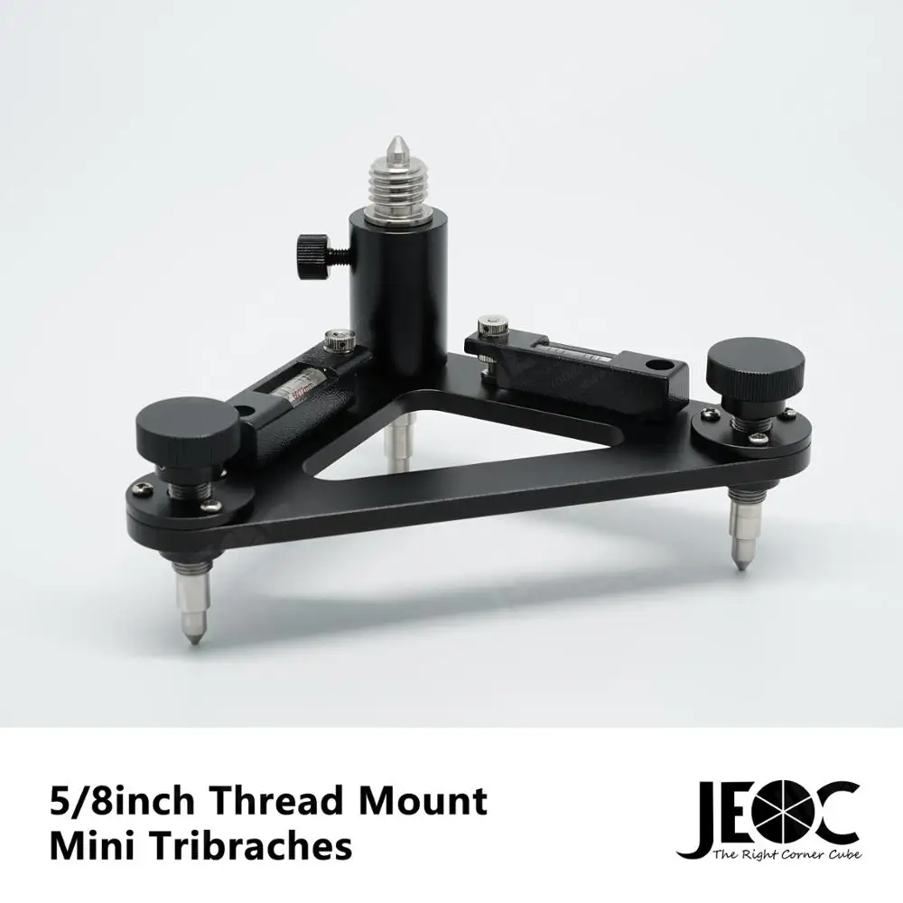 

JEOC High Accurate Tribrach with 5/8inch Thread Mount, Dual Tube Bubble Level