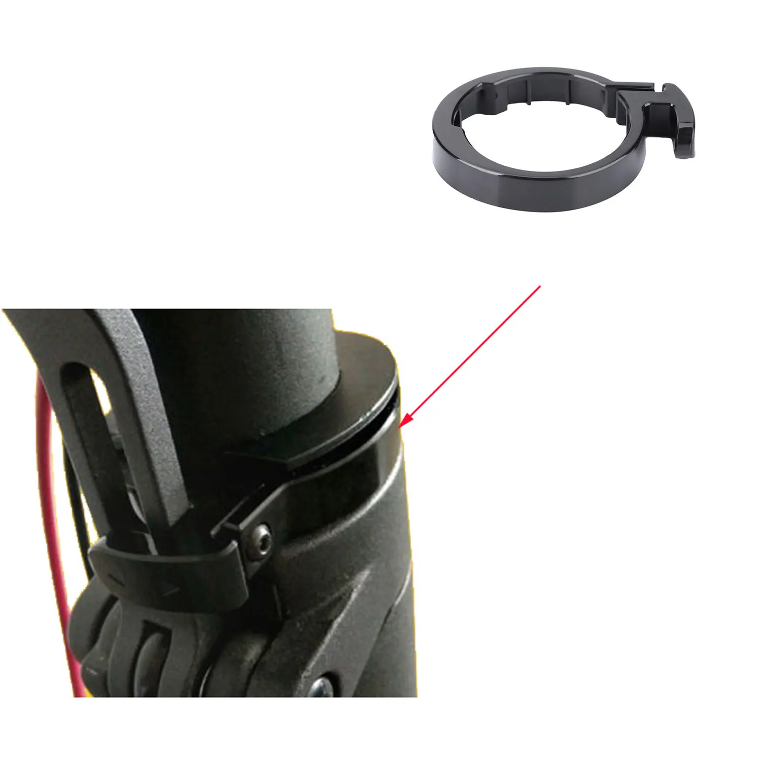 Xiaomi Mijia M365 Electric Scooter Handlebar Stand Snap Ring 8.5 Inch Xiaomi Skateboard Folding Buckle Lock Ring Parts