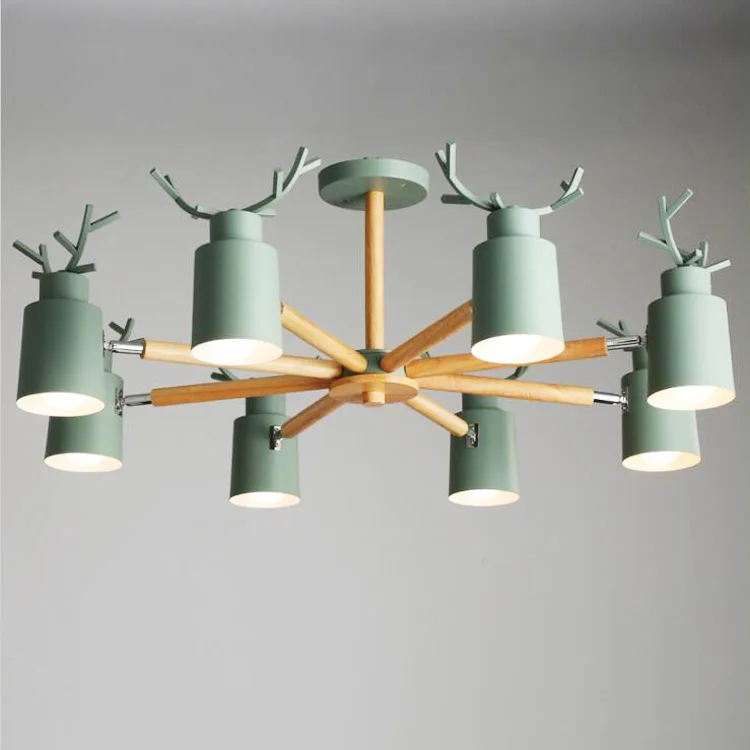 Скандинавский креативный семейный простой потолочный светильник для гостиной