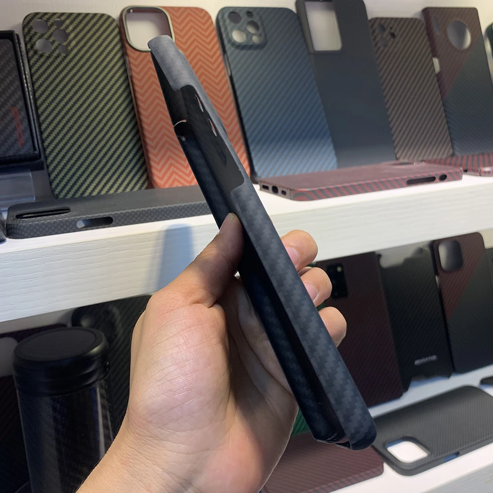 Kup Qadir Oryginalne Etui Na Telefon Z Włókna Węglowego Do Samsung Galaxy A52 5G Etui, Ultra-cienki Lekki Do Galaxy A72 Trwała Powłoka