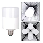 Светодиодные лампы для фотосъемки, 4 шт., непрерысветильник свет без мерцания, светильник для софтбокса, фото-и видеостудии, 110-240 В