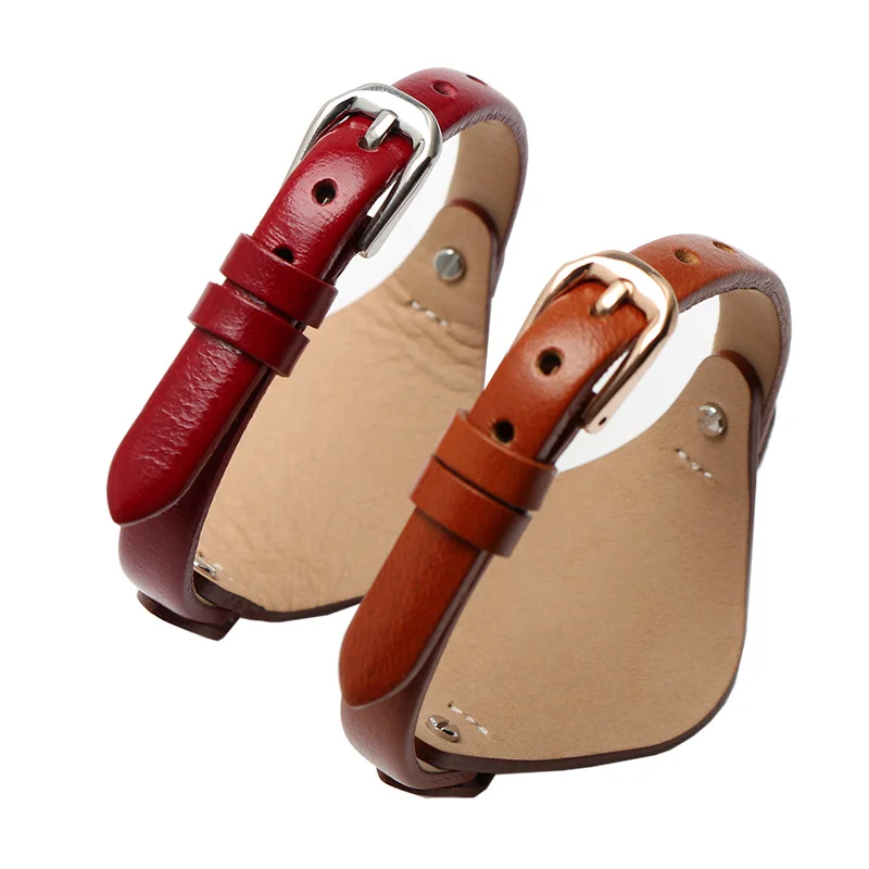 For Fossil ES3077 ES2830 ES3262 ES3060 Stylish women's watchband High quality genuine leather watch straps lady Small bracelet