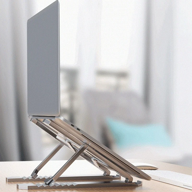 

Tablet Computer Bracket Foldable and Adjustable Aluminum Alloy Notebook Tablet Computer Bracket Cooling Bracket