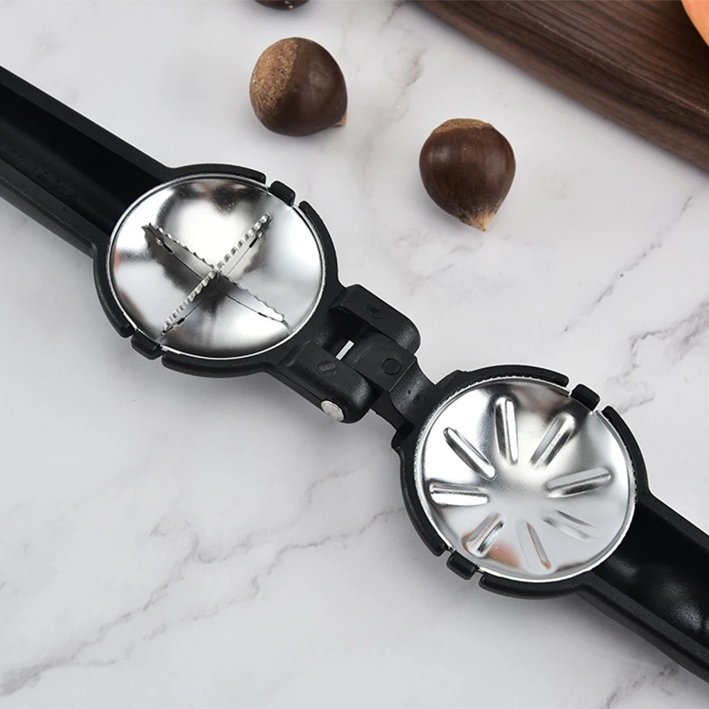 

430 Stainless Steel Fast Chestnut Bottle Opener Walnut Clamp Nutcracker Sheller Nut Opener Kitchen Tools Cutter Gadgets