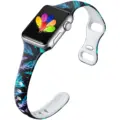 Силиконовый ремешок для Apple watch band 44 мм 45 мм 42 мм, браслет для iWatch 40 мм 38 мм 41 мм, correa apple watch series 6 5 3 SE 7 - фото