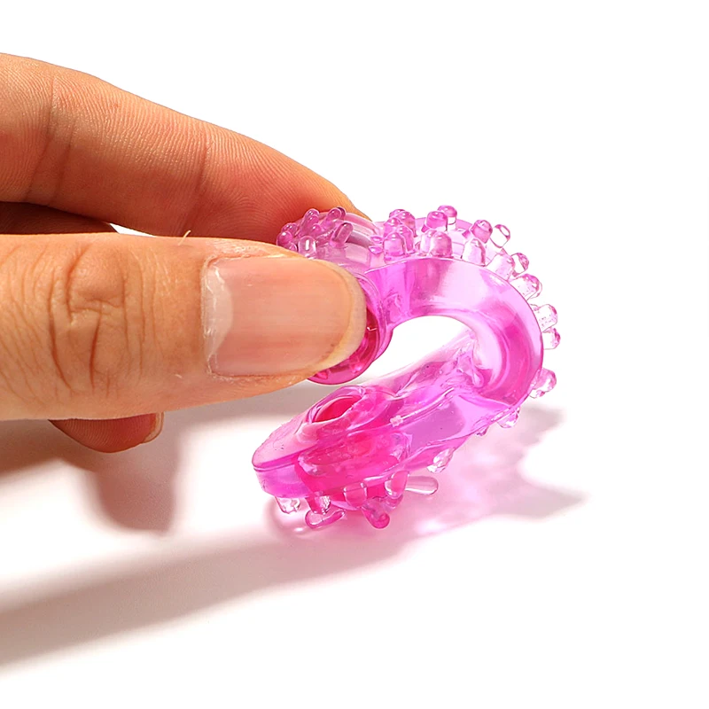 Вибратор замок Кольцо Массажер Задержка эякуляции силиконовые товары для