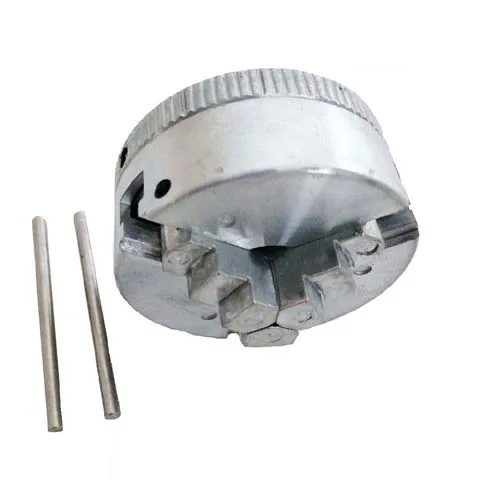 3 Jaw Chuck " 45 мм Три 3 кулачковый патрон 1,8~ 56 мм/12~ 65 мм Z011 зажимной для мини-токарного станка с двумя стержнями m12x1мм резьбовой задний шатун - Цвет: 3 Jaw Chuck