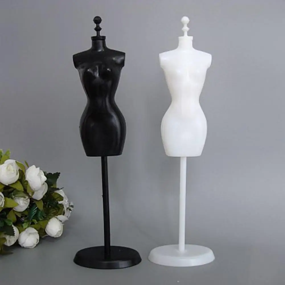

Vivid Plastic Sturdy Structure Dolls One Piece Dress Display Holder for Girl Doll Dress Holder Doll Dress Holder
