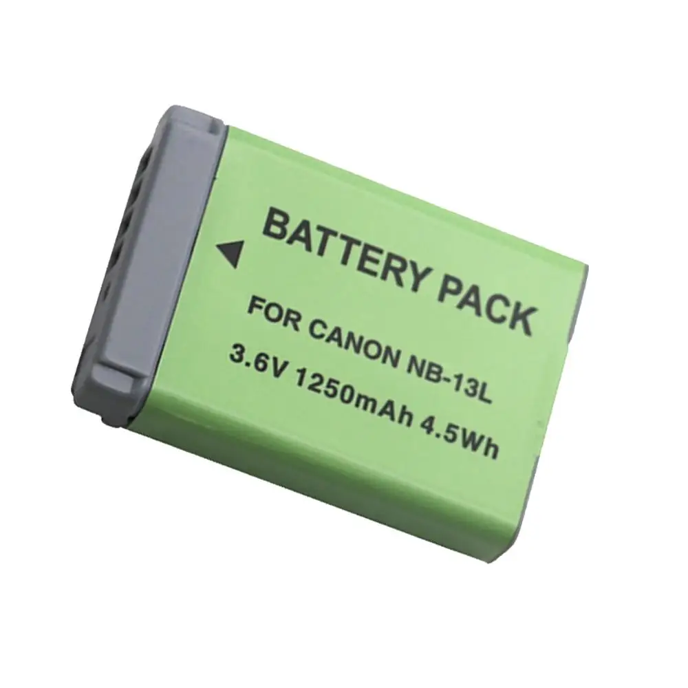 3 шт. 1250 мАч NB-13L NB13L NB 13L литий-ионная аккумуляторная батарея для Canon G7X G9X G5X Mark II SX620 HS