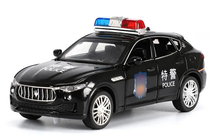 I 1:32 Maserati Levante SUV сплав Игрушечная модель транспортных средств с откатной спинкой шесть открытых дверей детская Подарочная Коллекция - Цвет: I