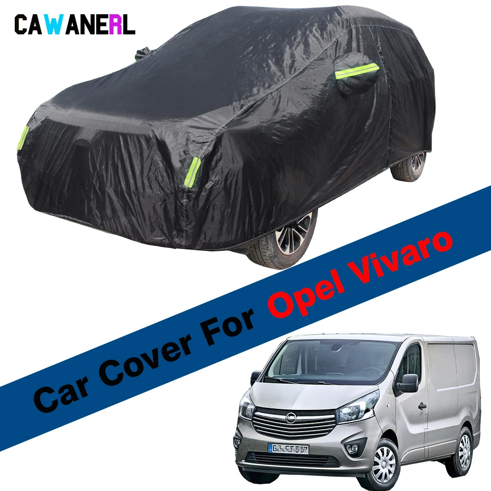 Автомобильный чехол для Opel Vauxhall Vivaro, защита от УФ-лучей, солнца, снега, дождя, льда, водонепроницаемая крышка MPV