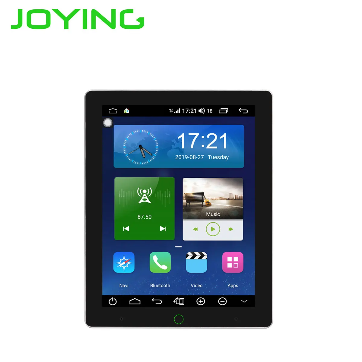 Автомобильный мультимедийный плеер JOYING на Android 8 1 восемь ядер экран 9 7 дюйма 4 Гб +