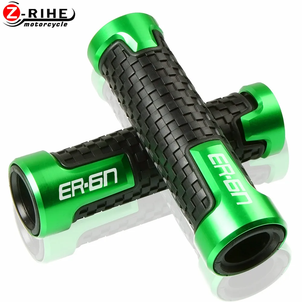 Резиновые универсальные Мотоциклетные аксессуары для Kawasaki ER6N ER 6 N 7/8 дюйма 22 мм