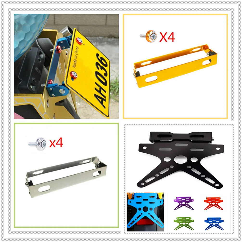 Держатель номерного знака для мотоцикла pitbike держатель YAMAHA 250 TTR125 HONDA CBR929RR CBR600RR