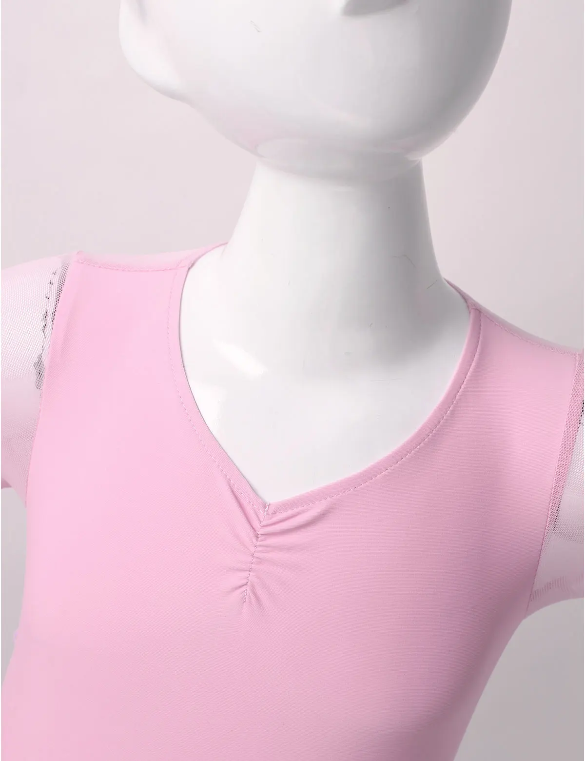 Детские спортивные боди для девочек с вырезами спереди балета гимнастики трико