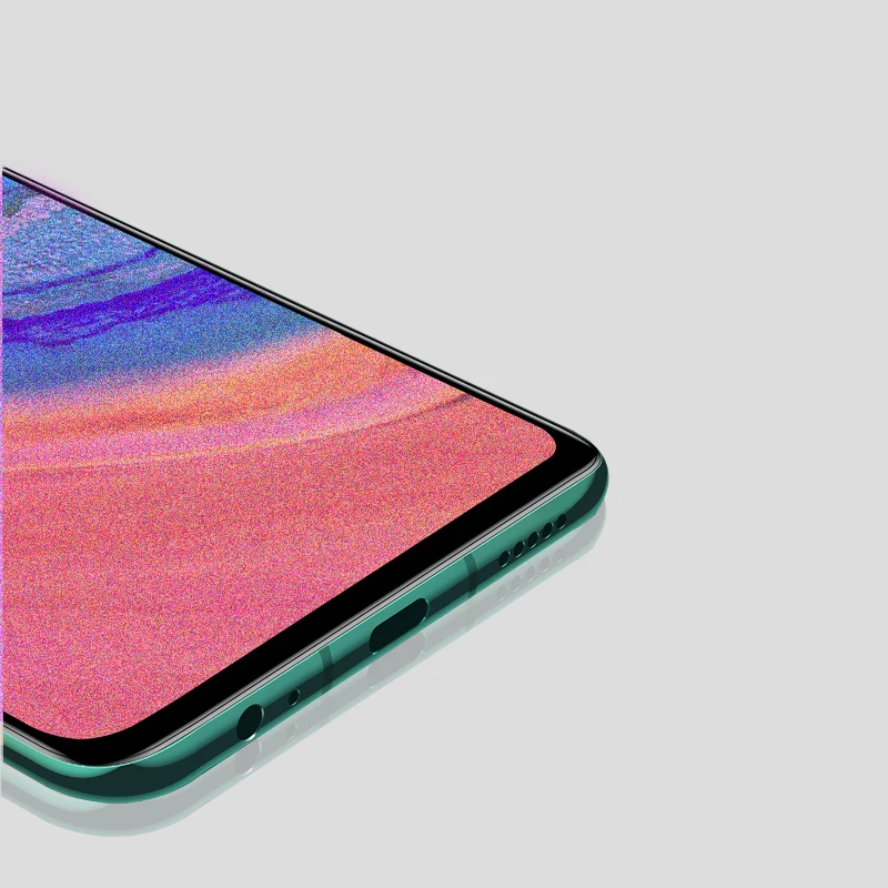 Матовое закаленное стекло с защитой от синего света для Huawei Mate 30 фиолетовое