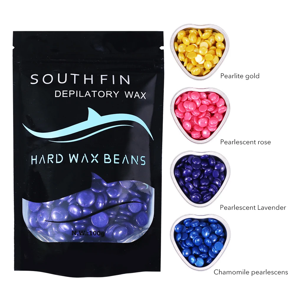 100 г Новинка перламутровый блеск для депиляции безбумажный воск гранулы Твердые