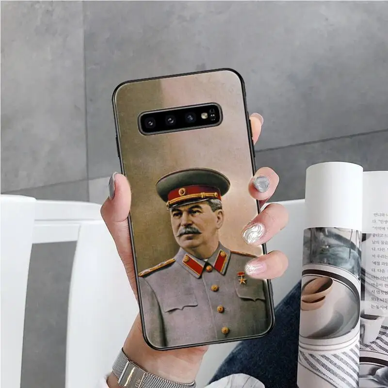 

Russian Commander Stalin Phone Case For Samsung Galaxy S5 S6 S7 S8 S9 S10 S10e S20 edge plus lite