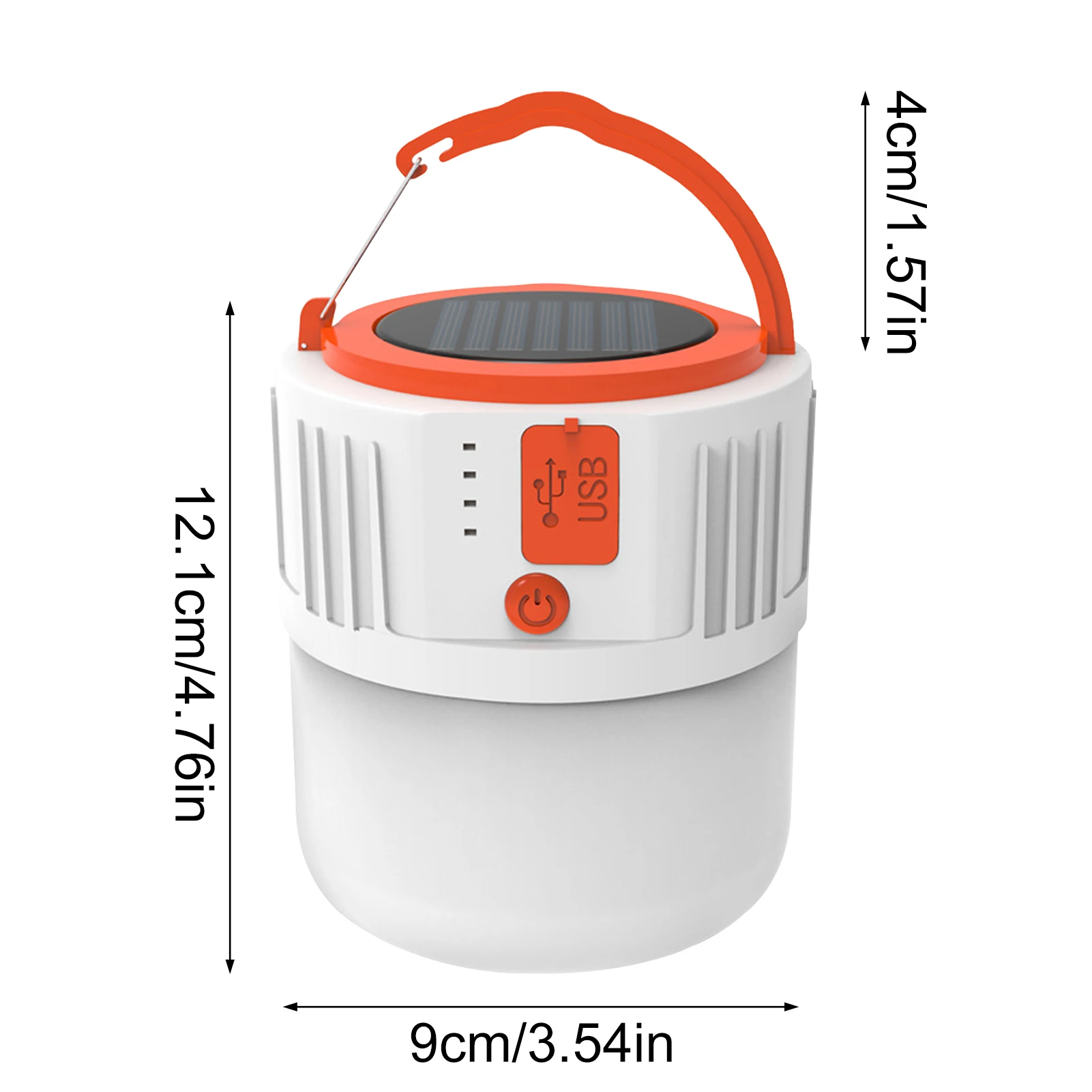 

USB Rechargeable Portable Flashlight Work Lamp Super Bright Camping LED Multifunctional Outdoor Emergency Lamp For BBQ Hiking