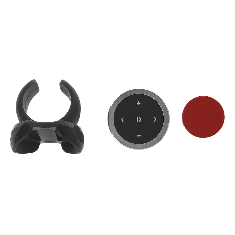 Беспроводной Bluetooth медиа Руль дистанционного управления Mp3 музыкальный плеер портативный - Название цвета: Серебристый