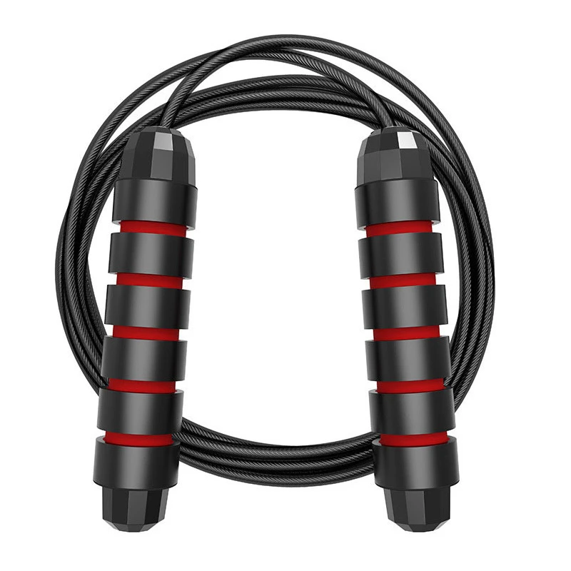 

Tangle-Free Jumping Speed Crossfit Cuerda Para Rope Adjustable Skipping Rope Saltar Equipments Skipping Bearing Jump Rope