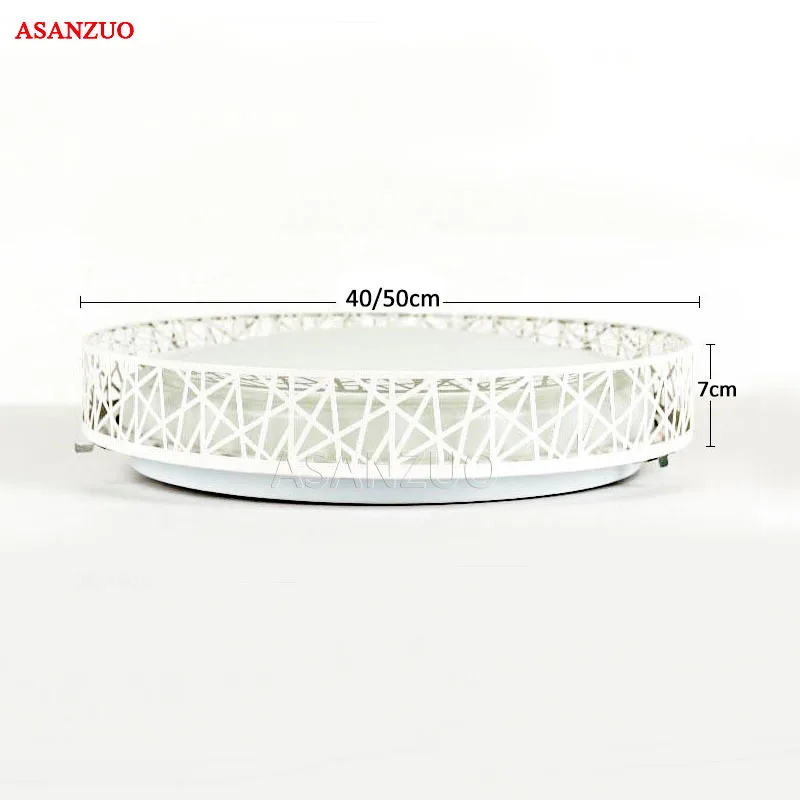 

Modern Bird's Nest LED ceiling Lights 18W 36W Dimmable Iron ceiling lamp for Bedroom Study Dining Room Home Lighting Decoration