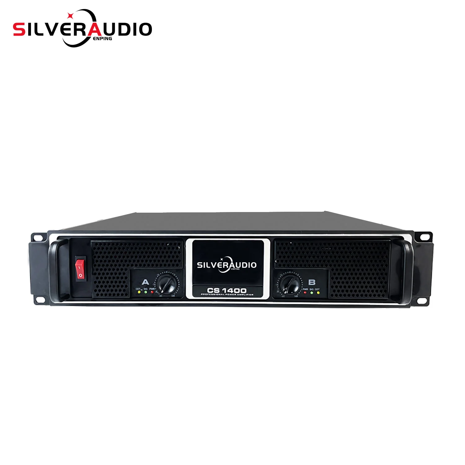 Высококачественный усилитель мощности зазора S1400 2000 Вт * 2 2U Hi-Fi используется для