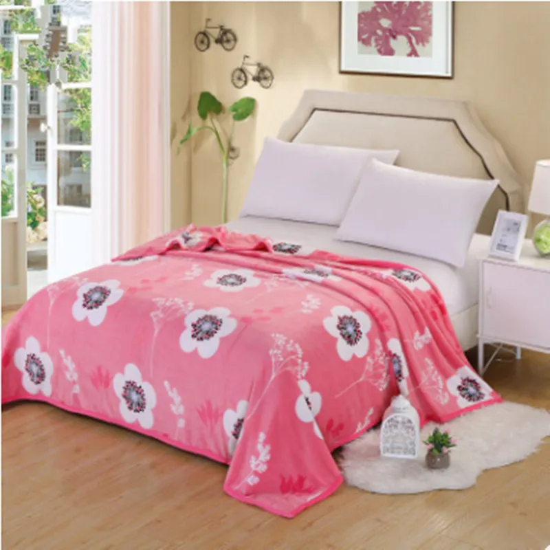 Blanket Ferret cashmere blanket warm blankets brand fleece plaid super soft throw on Sofa/Bed/Plane Travel Plaids patchwork | Дом и сад