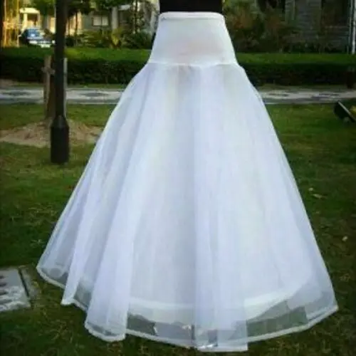 

In Fashion Elegant 1 Hoop A-Line Bridal Petticoat Crinoline Wedding Dress Underskirt